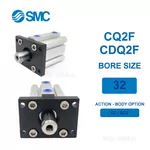 CDQ2F32-20DZ Xi lanh SMC