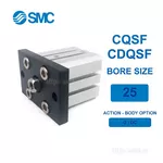 CDQSF25-25DC Xi lanh SMC