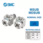 MSUB20-180S Xi lanh SMC