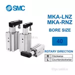 MKA40-50LNZ Xi lanh SMC