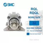 RDQL32-100M Xi lanh SMC