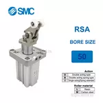 RSA50-30DM Xi lanh SMC