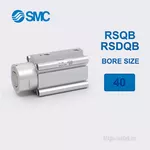 RSDQB40-25DK Xi lanh SMC