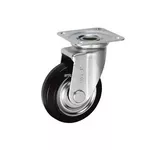 Ukai PNUJ-130 Bánh xe công nghiệp 130 mm tải trọng 204 Kgf Vành Nylon Lốp Cao su Urethane Vòng bi thép