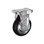Bánh xe cố định có phanh Ukai PBDKBZ-150, tải trọng 306Kg, Có phanh, Vành Nylon, lốp xe Nylon