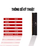 Ram A-Ray 16GB DDR5 Bus 5600 Mhz Desktop C800 44800 MB/s P/N: AR56D5P11C816G - Ảnh 6