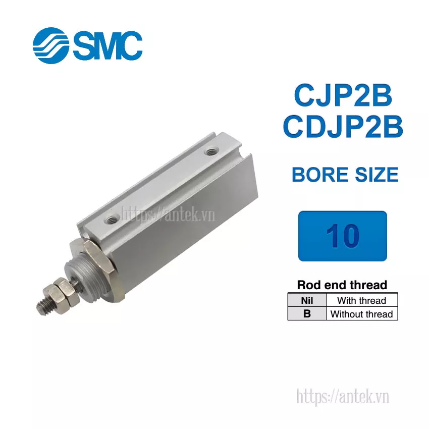 Xi lanh SMC CDJP2B10-10D
